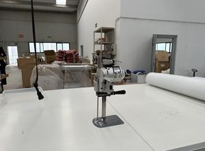 linea pro Complete line of Autex Línea Pro textile cutting and spreading for sale with 2 tables of 15 m and 2 manual cutters