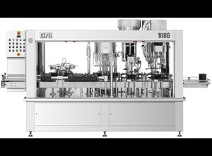 GAI 1006 Bottling machine with 2 closures: cork and crown cap