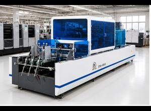 Almost new BOTON Window Patcher Processing Machine for Folding Boxes 30 working hours