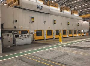 Hitachi Zosen & Fukui 5700 ton Tandem line